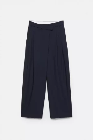 blue wide ballon trousers (similar)