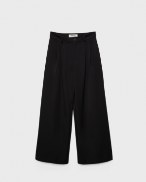 black wide trousers (similar)